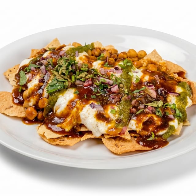 Regular Price - A06 Papadum Chana Chaat.